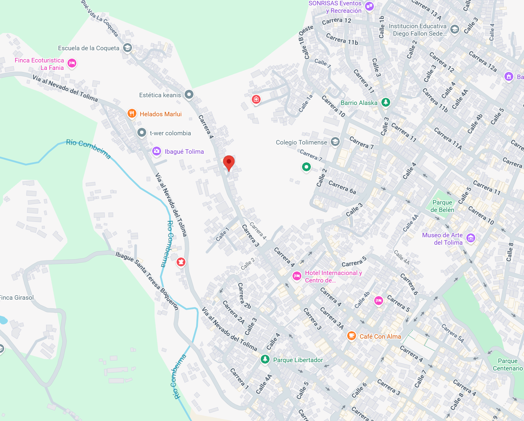 Mapa Ubicación AR Performance